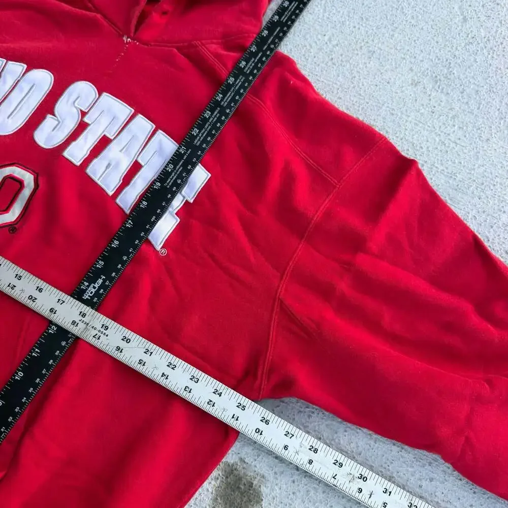 Adidas Ohio State University Buckeyes Vintage Pullover Hoodie